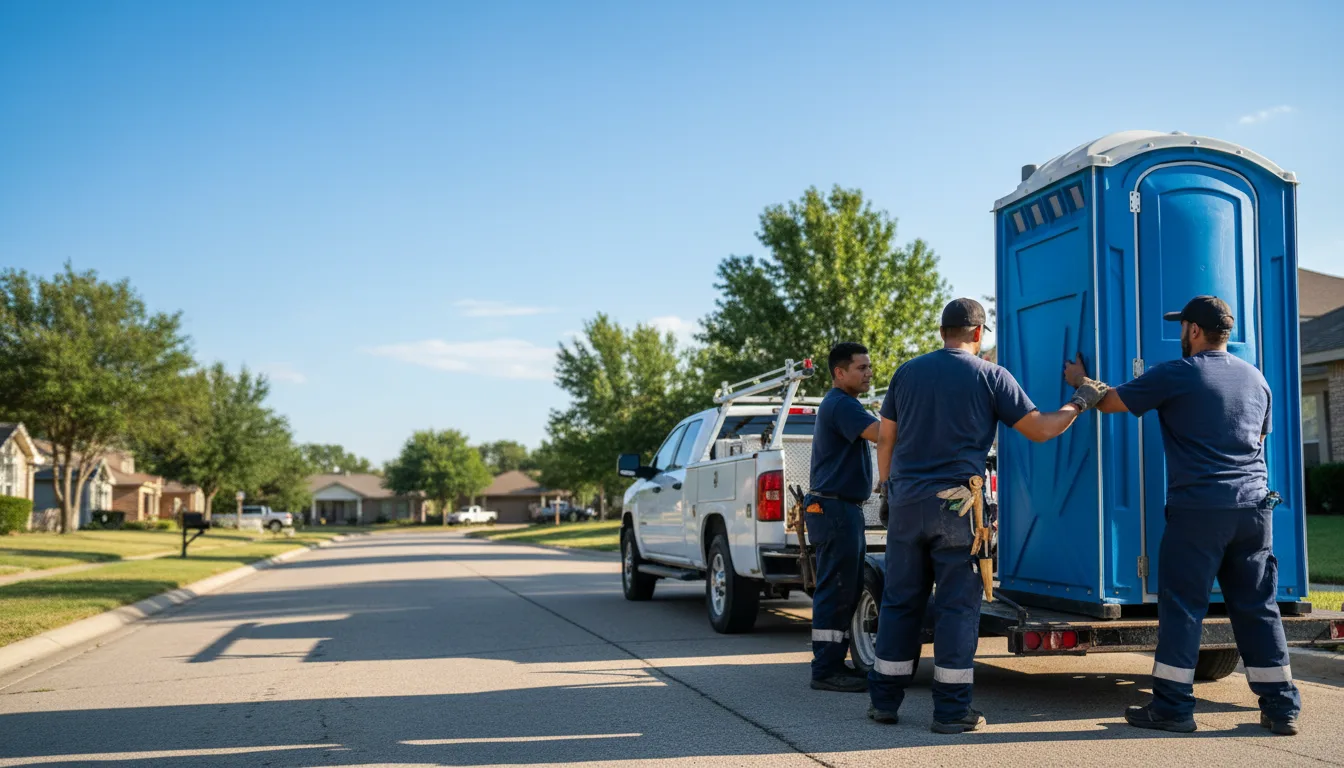 Portable Toilet Rental in La Feria, TX near me